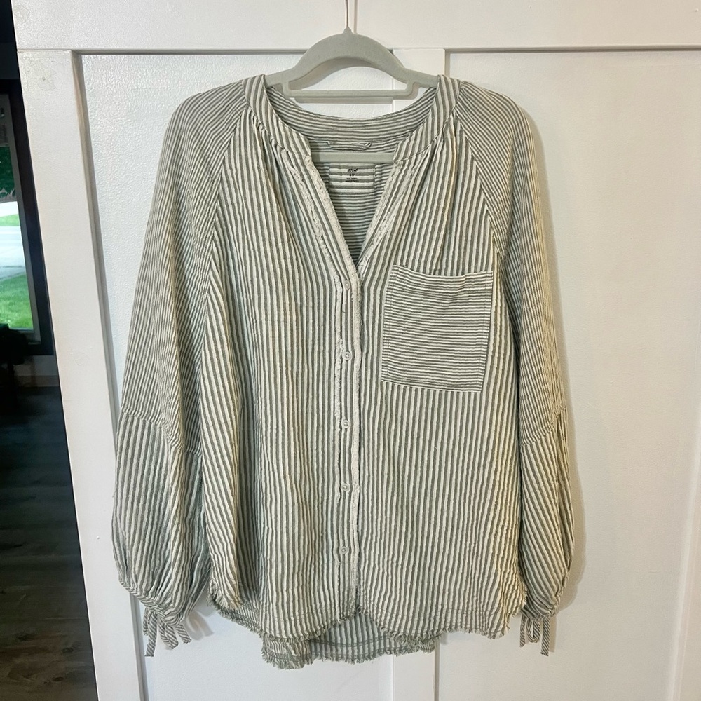 AERIE DAYBREAK COVER UP TOP